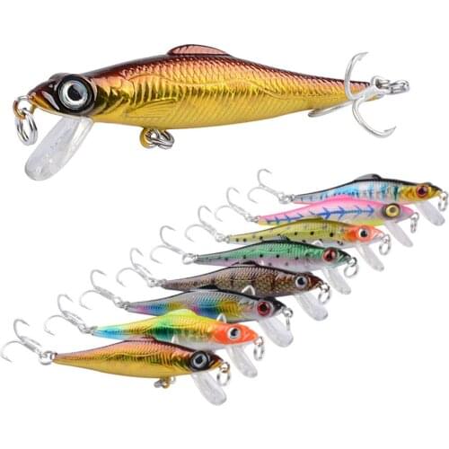 1PCS Japan Hot Model Sinking Minnow Fishing Lures 7.5cm 5g Jerkbait Bass Pike Carkbait Wobblers Swimbait Professional Bait