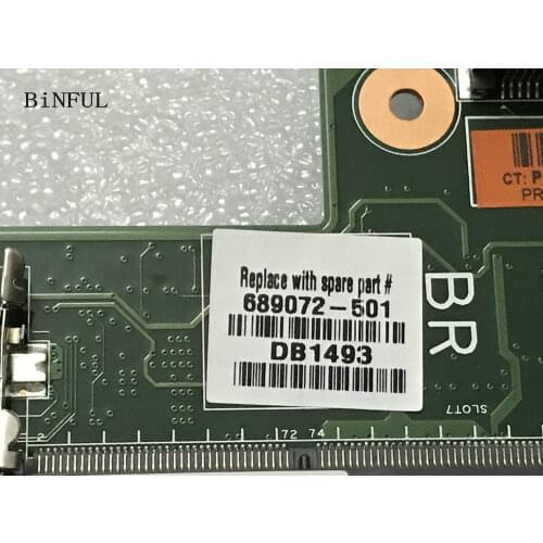 100% NEW 689072-501, LAPTOP MOTHERBOARD FOR HP 655 NOTEBOOK PC on board processor
