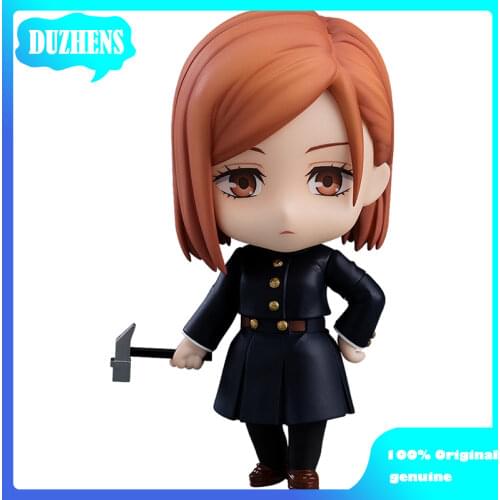 100% Original: Anime Jujutsu Kaisen Kugisaki Nobara Q version figma PVC Action Figure Anime Figure Model Toys Figure Doll Gift