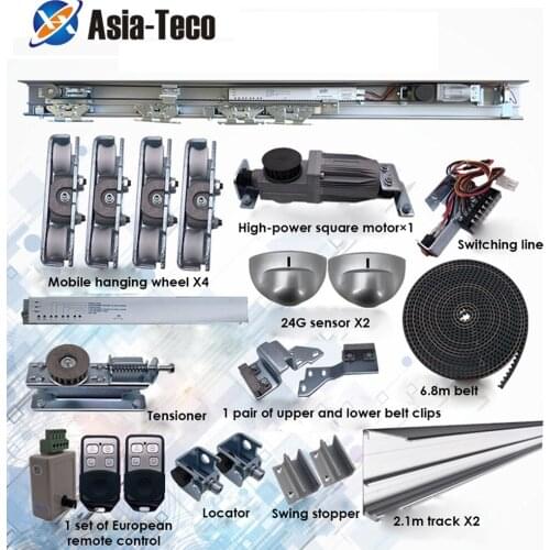 Microwave infrared sensor Sliding Glassdoor use Automatic Induction Door Unit High-power 150KG Automatic door-moving unit