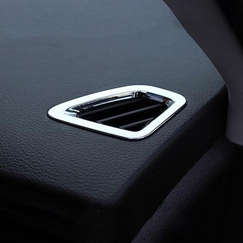 For Jeep Cherokee KL 2014 2015 2016 2017 2018 Chrome High position air conditioning outlet decoration cover Interior Accessories