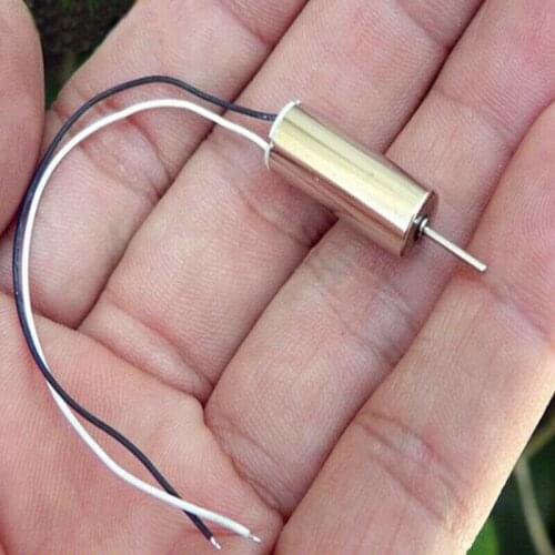 820 Coreless Motor High Torque Micro Mini Hollow Cup Motor DC 3V 3.7V 43800RPM Large Torque RC Drone Shaft Diameter 1mm RC Drone