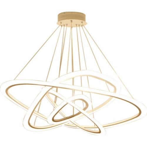High-grade Creative Acrylic Material Pendant Lights Living Room Modern Decor Bedroom Light Fixture Staircase LED Home Lights