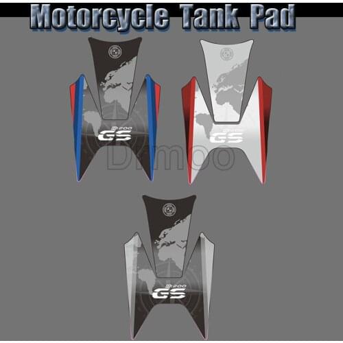 Motorcycle Tank Pad Protector Waterproof Sticker Motocross Gas Fuel Tankpad Decal Case For BMW R1200GS