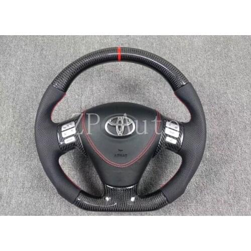 Customizable steering wheel for RAV4, forged leather, nappa leather, Alcantara, carbon fiber steering wheel