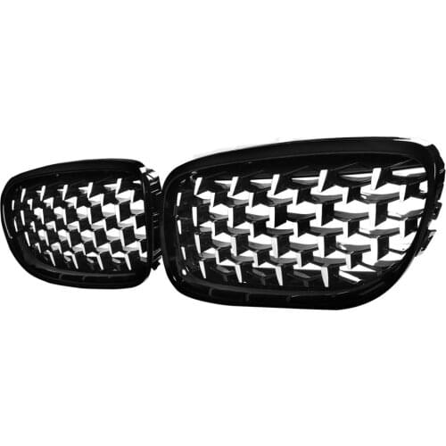 Grilles for BMW 3 SeriesE90 2009 2010 2011 2012 Glossy Black Front Grill Bumper ABS car grille