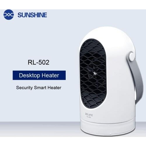 RL-502 Fast Hheat Desktop Heater Mini Fan Heater Intelligent Temperature Control Household Heating Stove Radiator Warmer Machine