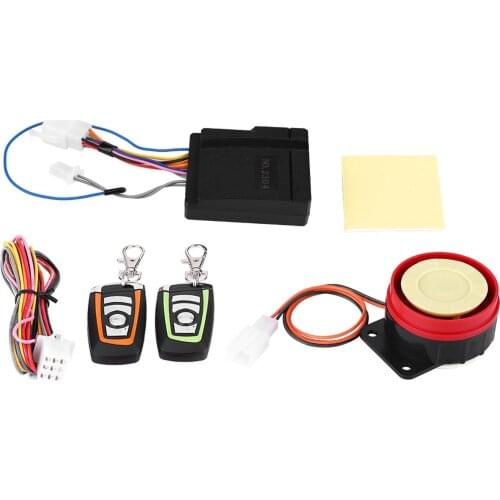 1 pc 125 db Motorcycle waterproof Anti-theft Remote start Security Alarm System Remote Control sensitivity adjust Horn alarm