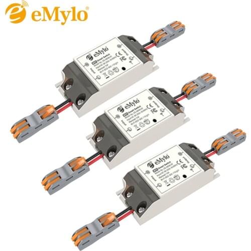 Smart Wifi Switches Wireless Relay Remote Control eMylo Light Switch Module Smart Home Automation Outlet Timer 3pcs/lot
