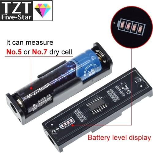 High precision Battery level tester battery capacity suit for AA Size 5 AAA Size 7 Battery Tester Checker