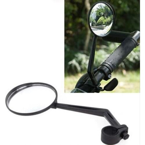JETTING 1PC Black Safety Motorcycle Bike Bicycle Rear View Mirror Reflective Cycling handlebar Rearview