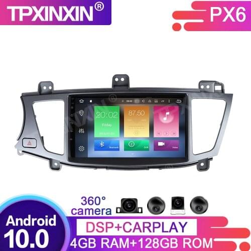 128G 360 Camera Screen For Kia K7 2007-2014 Car Multimedia Player GPS Navigation Head Unit Auto Radio Audio Stereo Tape Recorder