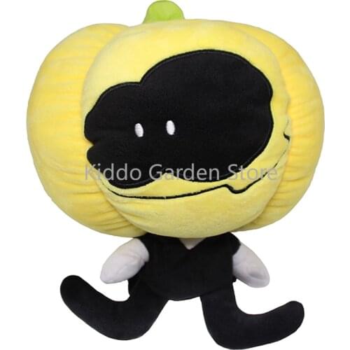 20cm 2pcs Stuffed Plush Game Toys Friday Night Funkin pumpkin Spooky Month Skid and Pump Funny Kids Doll Halloween Decor
