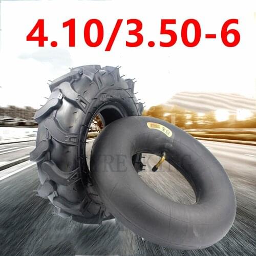 4.10/3.50-6 Micro Cultivator Tire 3.50-6 Herringbone Tire 3.50/4.00-6 Micro Cultivator Inner Tube