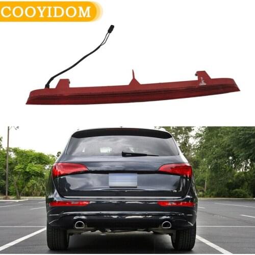 Car LED Rear Bumper Brake Light Tail Stop Warning Lamp High Tail Lights For Audi Q5 2009 2010 2011 2012 2013 2014 2015 8R0945097