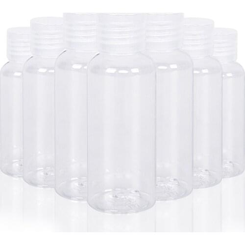 Lotion Bottles Flip Cap Makeup Travel Container Hand Sub-bottling 20pcs 30/50/100ml Clamshell Empty Vail Shampoo Gels Cosmetics
