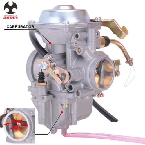 For Roketa Jianshe Hensim GN250 GN300 ATV-11 JS400 YamaBuggy 400 JS400-7 Scout HS400 300CC~400CC Motorcycle 34mm Carburetor Carb