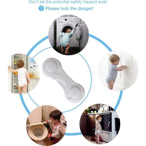 Multifunction Child Baby Safety Lock Anti-Pinch Cupboard Security Protector Baby Protection drawer door cabinet cupboard toilet