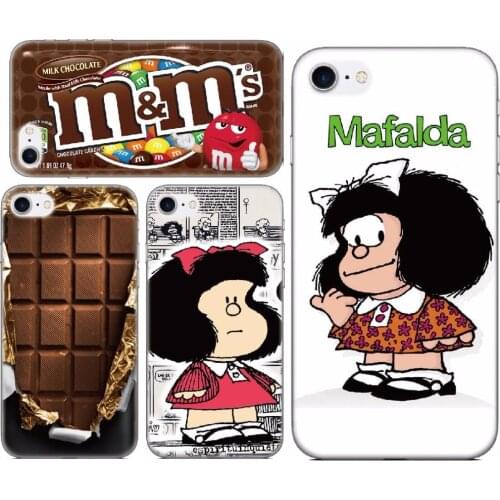 Chocolate Mafalda Fundas Soft TPU Case For Wiko Jerry Tommy 3 Harry Robby 2 U Feel Prime Pulse Lite Kenny Rainbow Phone Cover
