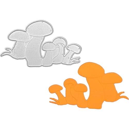 Julyarts Mushroom Dies Scrapbooking Soldes Molde For DIY Embossing Photo Paper Album Greeting Cards Gift Dies Cut New