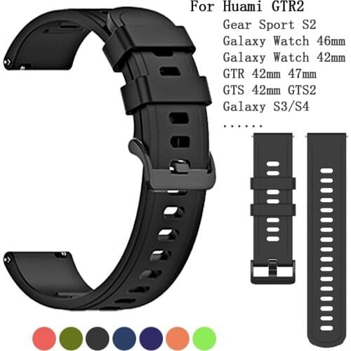 Official Style Soft silicone Band for HUAWEI WATCH GT 2e Strap Correa Wristband for HUAWEI GT2E Samsung watch S3 46mm Straps