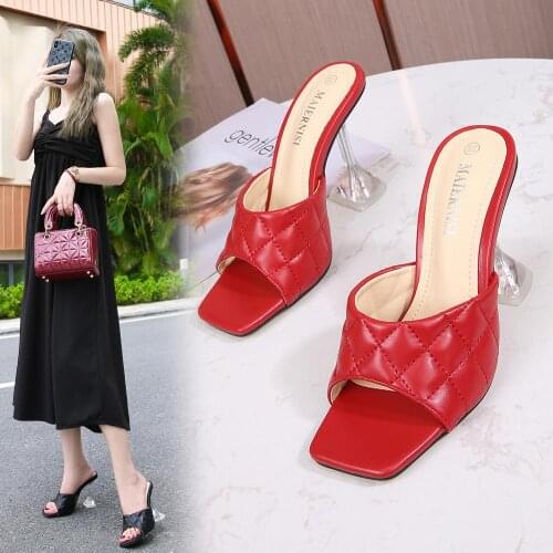 Spool Heel Crystal Dimond Print Colorful Drag Queen Trans Queer Crossdresser Sandals Mens Yellow Plus Size 35-46 Women Shoes