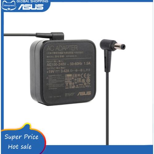 19V 3.42A 5.5x2.5mm ADP-65GD B AC Adapter Laptop Charger For Asus A42F A46CA K62F K52F X55A X550CA U52F U56E A550C Cargador