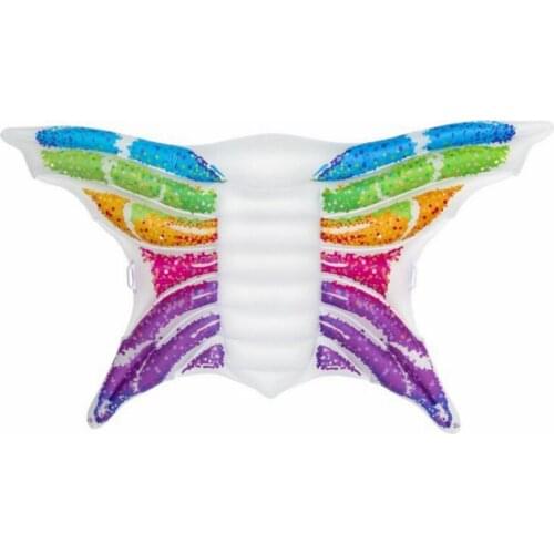 Ladys Swimming Pool Float Inflatble Butterfly Pool Floats Swimming Pool Fun Raft Beach Swimming Ring Air Raft Bed