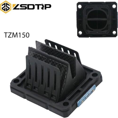 ZSDTRP Carbon Fiber Reed Valve For YAMAHA TZM150 with box