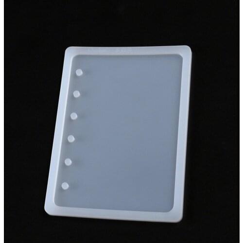 1PCS Notebook Shape Silicone Mold DIY Resin Book Mold Crystal Epoxy Silicome Mold Transparent Book Silicone Mold