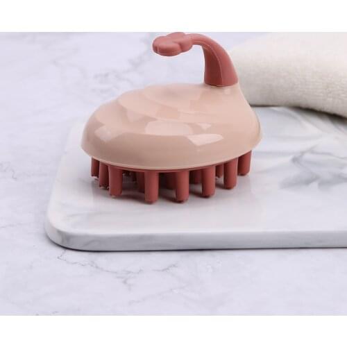 1PC Silicone Shampoo Handheld Scalp Massage Brush Portable Hair Washing Brush Hair Care Comb