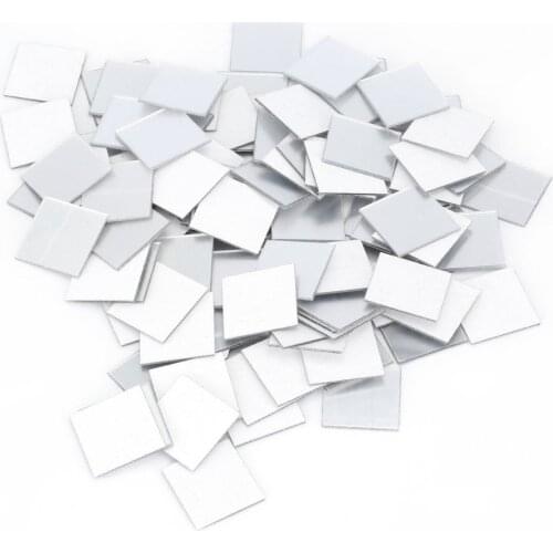 100 Piece Self-adhesive Tile 3D Mirror Wall Stickers Decal Mosaic Room Decorations Modern Self-adhesive Mirror Tiles Stickers