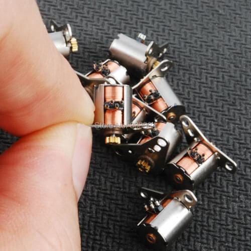 20pcs dia 3-5V dc 4 Wire 2 Phase Micro stepper motor with copper gear step angle 9degree free shipping