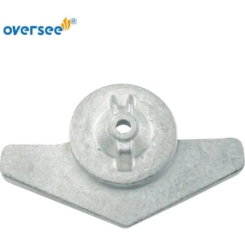 6pcs 6E8-45251 Anode For Yamaha Outboard Motor 9.9 15HP 2 Stroke & 4 Stroke; 683-45251-00; 6E8-45251-02