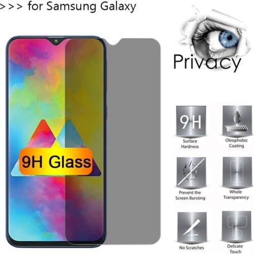 Anti Peep Protective Glass for Samsung Galaxy J4 Plus J6 J7 J8 2018 Privacy Screen Protector for Samsung J5 Prime J2 Core Glass
