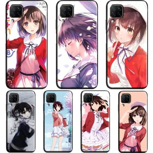 Katou Megumi Case For Huawei P30 Lite P40 P10 P20 Pro Mate 20 10 Lite Mate 30 Pro P Smart Z 2019 Coque