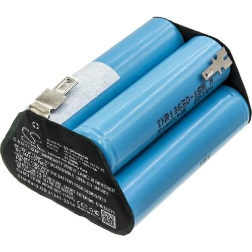 CS 1500mAh / 27.00Wh battery for Gardena 02417-20, Accucut 400Li, Accucut 450Li 08839-20, 2417-00.610.00