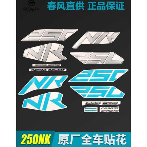 For Cfmoto Original Motorcycle Parts 250nk Cf250-a Fuel Tank Guard Shell Whole Car Decal Sticker Film