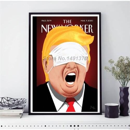 Donald Trump Under Control American USA President Poster Painting On Canvas Bedroom Wall Art Decoration Pictures Home Decor