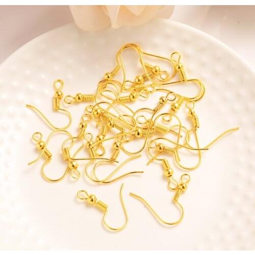 Earring Findings Earrings Clasps Hooks Fittings DIY Jewelry Making Alloy Hook Drop earrings Accessories