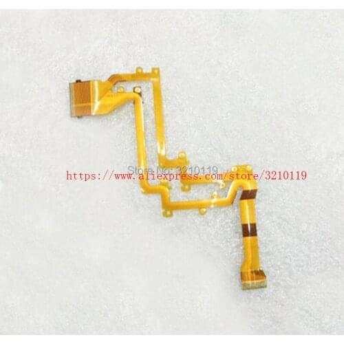 2PCS NEW LCD hinge rotate shaft Flex Cable for Pansonic HC-V100 HC-V110 HC-V130 HC-V210 V100 V110 V130 V210 Video Camera