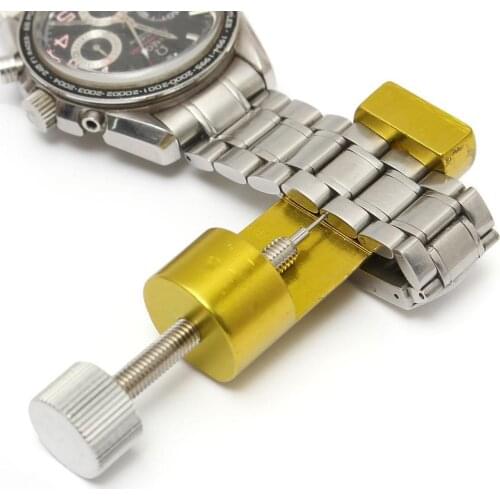 Watch Band Link Pin Remover Tool Bracelet Chain Removal Tools Adjust Watch Length Kit S9O0