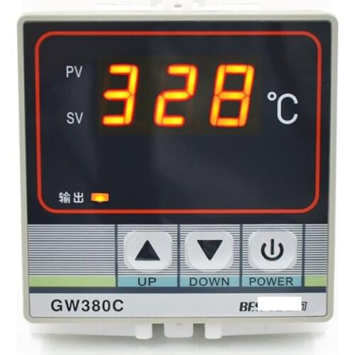 Intelligent high temperature thermostat 400 GW380C degree switch controller digital display adjustable temperature controll