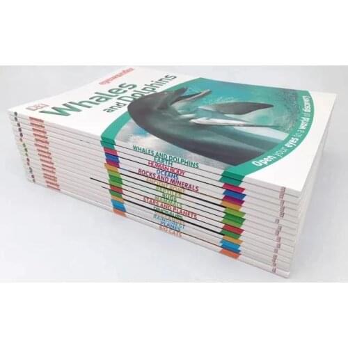 5-12 year 15 book/set DK eyewonder Children English picture book Natural environment theme Popular science enlightenment books