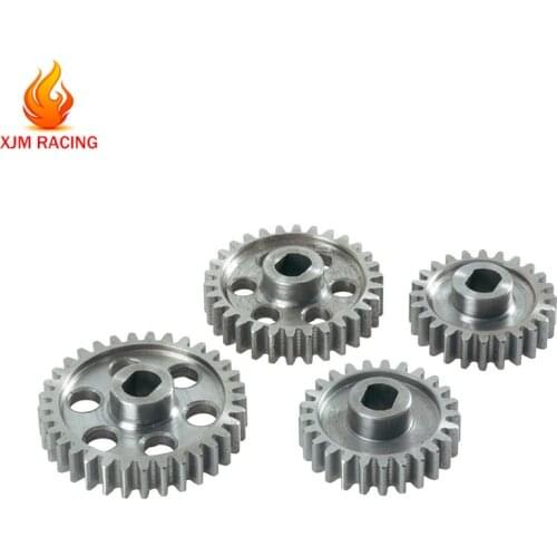 24 25 30 33T Metal Gear Set for 1/5 Scale Buggy Truggy on Road for FS Racing CEN REELY Rc Car Racing Toys Parts