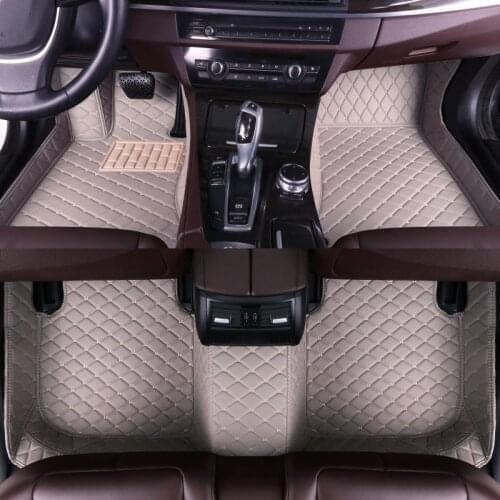 WLMWL Custom leather car mat for BYD all models FO F3 SURUI SIRUI F6 G3 M6 L3 G5 G6 S6 S7 E6 E5 auto accessories Car-Styling