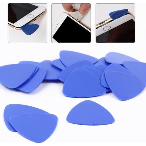 10pc Phone Screen Triangle Plastic Pry Opening Tool Plastic Scraper Repair Kit for Iphone IPad Tablet PC Screen Edge Disassembly
