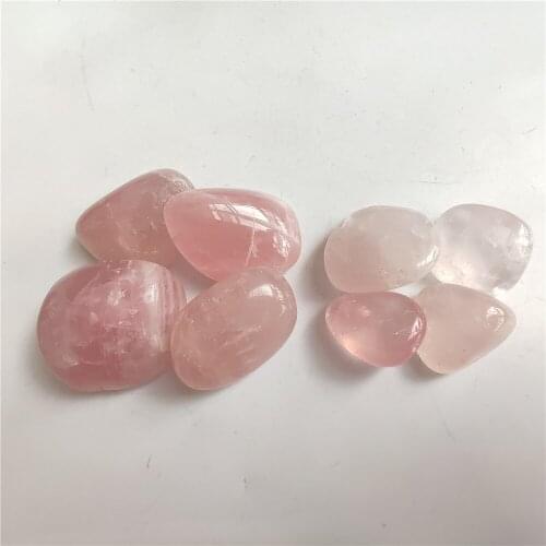 2pcs Natural Pink Powder Crystal Citrine Obsidian Aventurine Original Turmble Stone Larger Particles Quartz Crystal Decoration