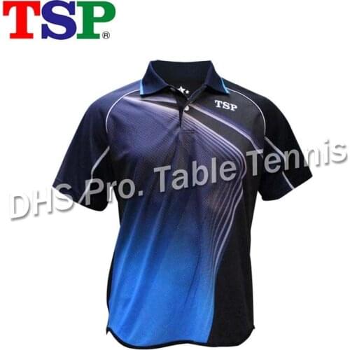 TSP 2018 New Table Tennis Jerseys T-shirts for Men / Women Badminton Ping Pong Cloth Sportswear Training T-Shirts