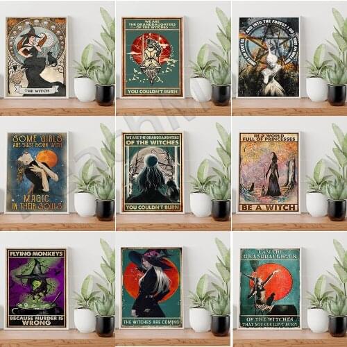 Witch Tarot Poster, Keep the Wild Moon Children Poster, Witch Poster, Witch Wall Art, Witch Tarot Wall Art, Witch Gift, Magic Po